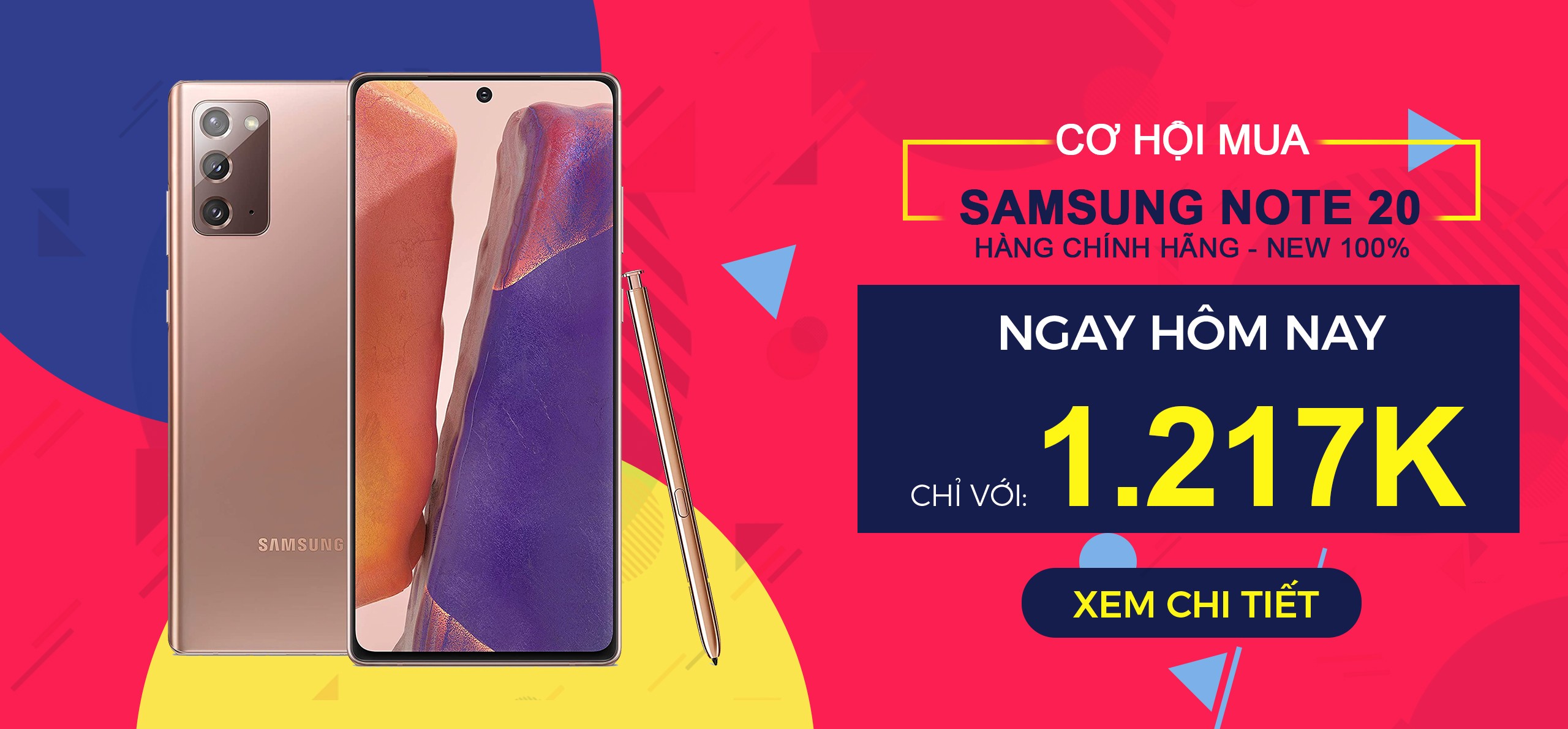 Mua Note 20 giá 1.217.000đ