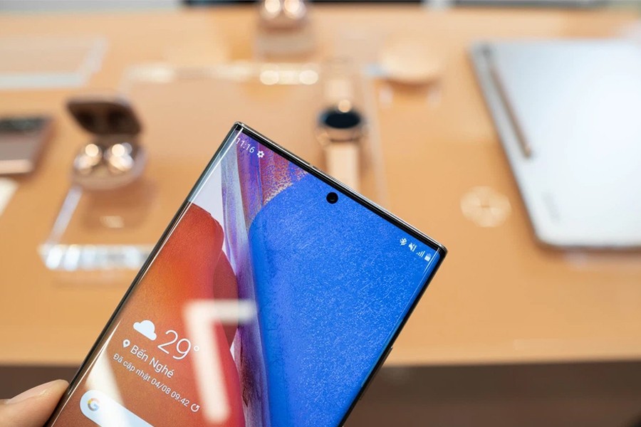 Màn hình trên 39Go99 Note 20 Ulra 5G Chính hãng