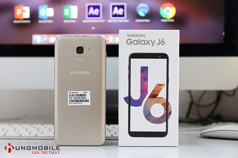 Thiết kế của Galaxy J6 2018