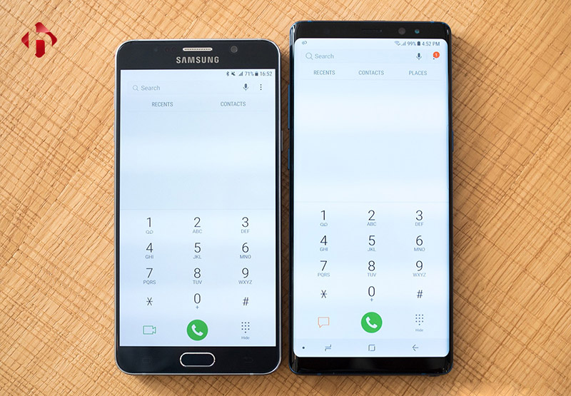 Galaxy Note 8 và Note 5