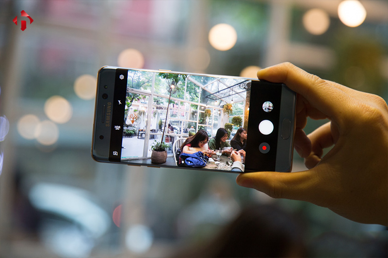 Camera trên Galaxy note Fan FE