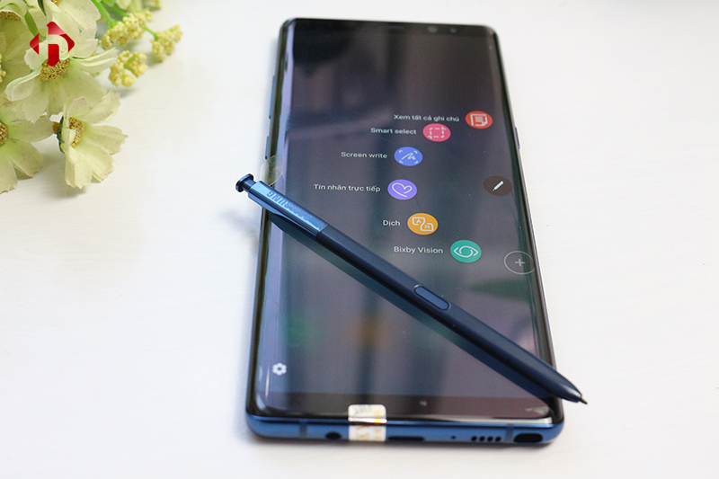 Bút Spen trên Galaxy Note 8