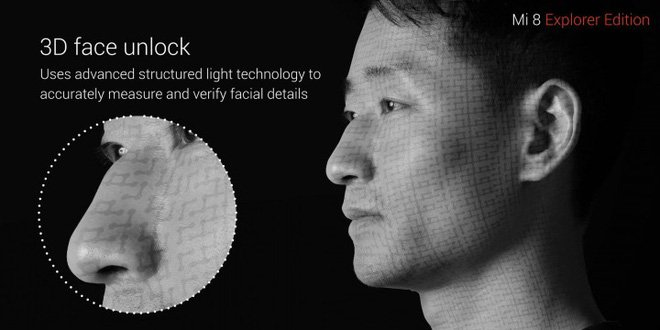 Cảm biến khuôn mặt tương tự Face ID