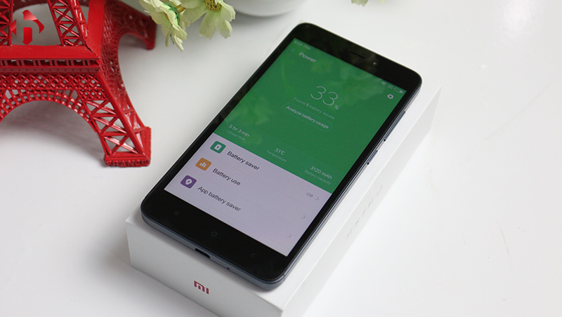 Thời lượng pin của Redmi 4A