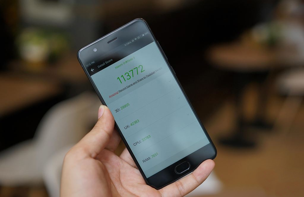 Hiệu năng Mi Note 3