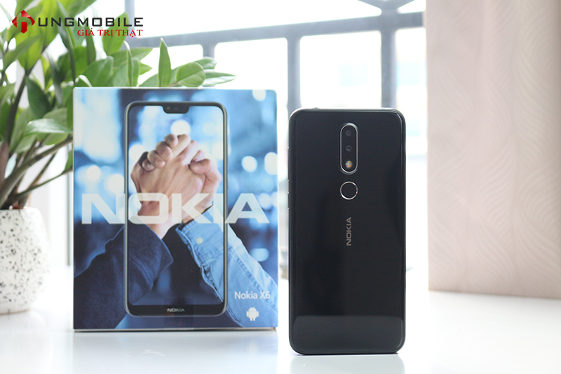 Thiết kế mặt sua Nokia X6 2018