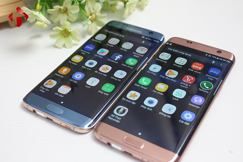 Thiết kế hơi hướng bo vào trong của Galaxy S7 Edge