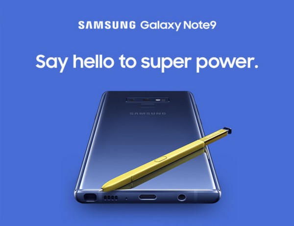 Note 9 chính hãng