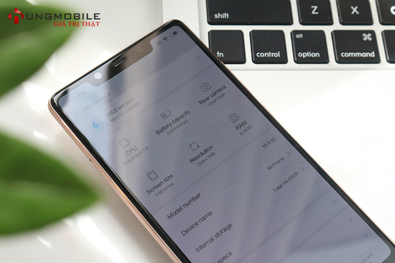 Cấu hình Go998 Mi 8 SE