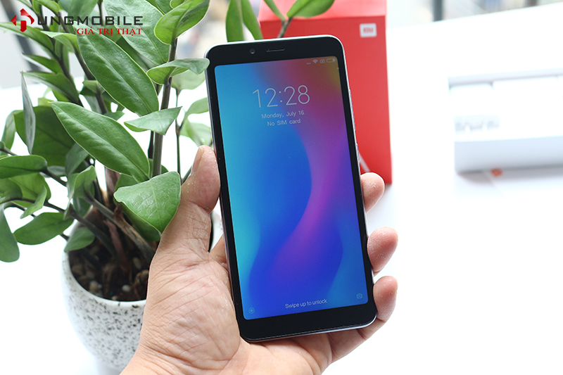 Thiết kế mặt trước của Redmi 6A