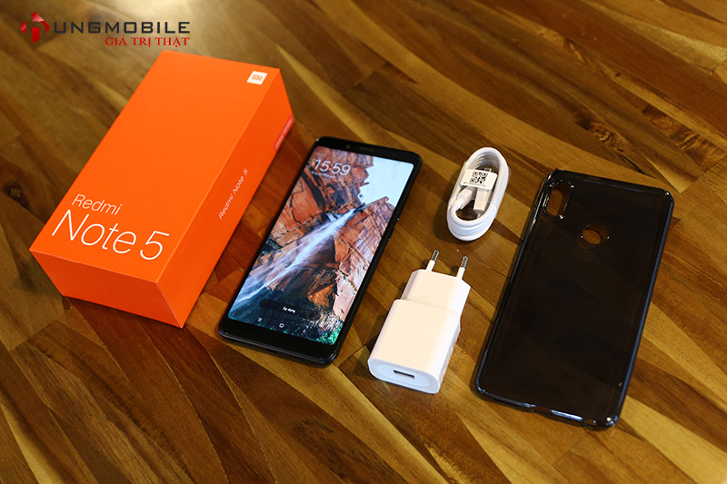 Toàn bộ phụ kiện của redmi note 5 pro chính hãng dgw