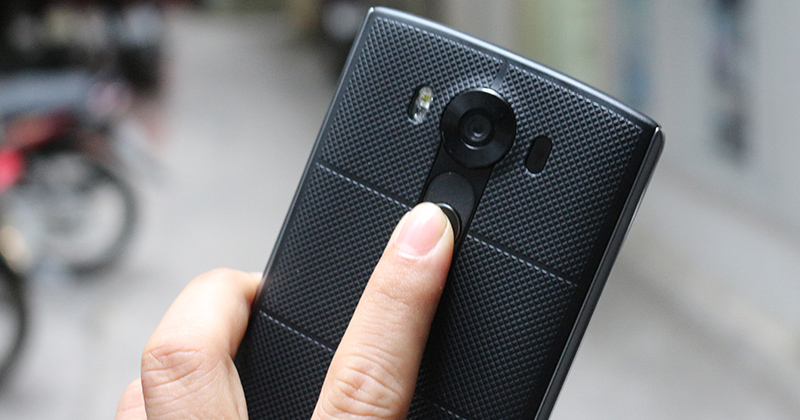 Cảm biến vân tay trên LG V10
